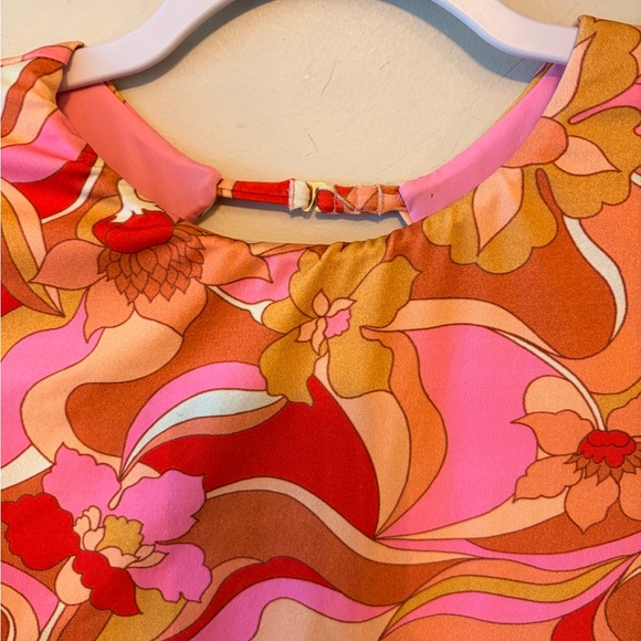 BILLABONG Pretty Groovy Long Sleeve 50UPF 1 Piece Swimsuit - Picture 4 of 7